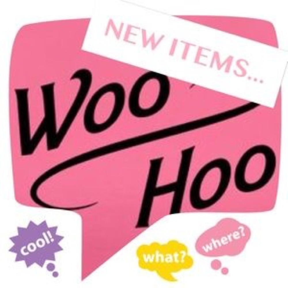 New items coming soon!!!